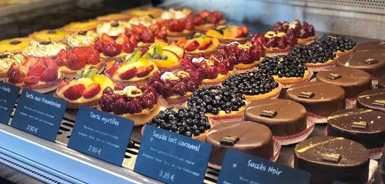 Les pâtisseries